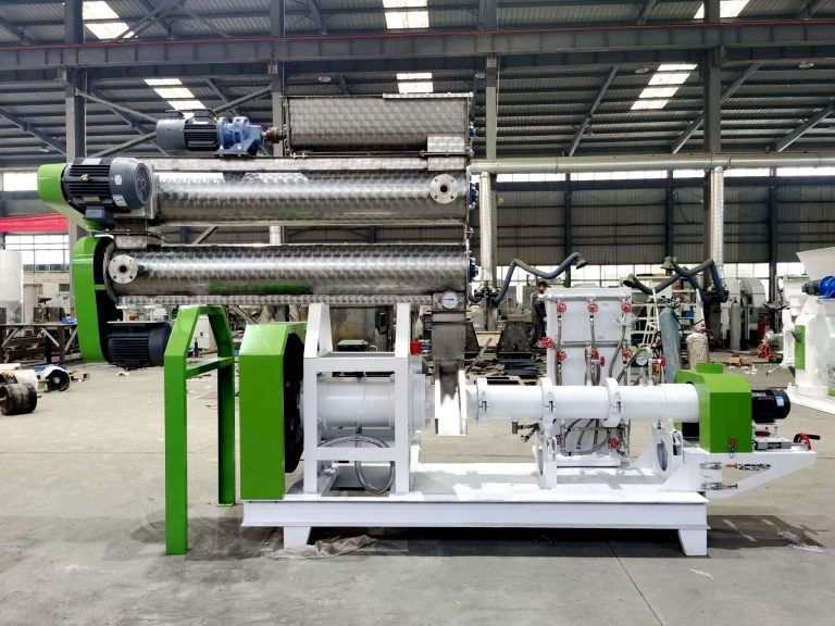 High efficiency floating feed making machine