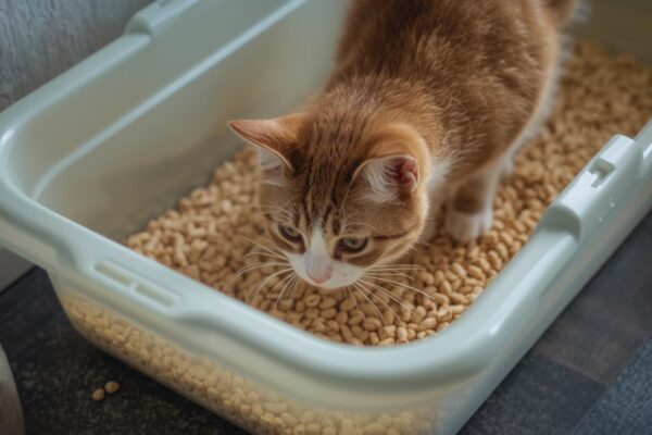 cat litter pellets